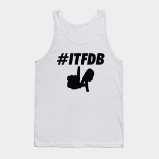 ITFDB LA Hands, Black Tank Top